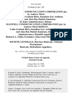 In Re Maxwell Communication Corporation Plc, by Andrew Mark Homan, Colin Graham Bird, Jonathan Guy Anthony Phillips and Alan Rae Dalziel Jamieson, Its Joint Administrators, Debtor. Maxwell Communication Corporation Plc, by Andrew Mark Homan, Colin Graham Bird, Jonathan Guy Anthony Phillips and Alan Rae Dalziel Jamieson, Its Joint Administrators, Richard A. Gitlin, Examiner, Intervenor-Plaintiff-Appellant v. Societe Generale, Barclays Bank Plc, National Westminster Bank Plc, 93 F.3d 1036, 2d Cir. (1996)