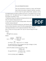 Cell Kinetics and Fermenter Design 2