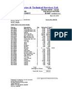 3023 Lister Parts Invoice