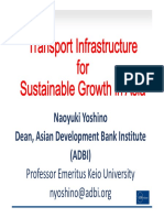 Transport Infrastructure For Sustainable Growth in Asia