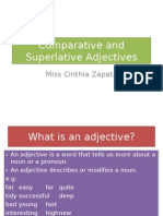 Comparative and Superlative Adjectives