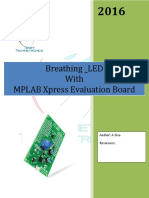 MPLAB Xpress Evaluation Board Breathing - LED