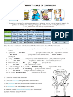 Present Perfect Vs Present Perfect Continuous Worksheet