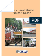 Efficient Cross-Border Transport Models - 2015