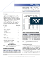 Datasheet DRAM Asincrona