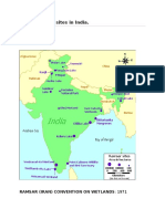  List of Ramsar Sites in India 