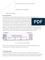 Pre & Post Tensioning