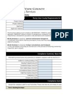 NECB Project Summary: Rocky View County Requirements For NECB 2011 Compliance