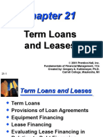 Ch21 (Term Loan & Lease)
