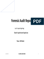 Forensic Audit Report