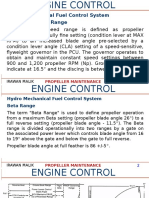 Hydro Mechanical Fuel Control System Constant Speed Range: Propeller Maintenance