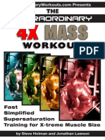 X Traordinary4XMassWorkout