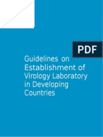 WHO - Guidelines On Establishment of Virology Laboratory