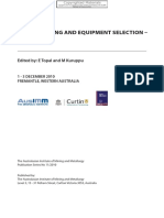 Topal, E. - Kuruppu, M. (Eds.) - Mine Planning and Equipment Selection - MPES 2010-The Australasian Institute of Mining and Metallurgy (The AusIMM) (2010)