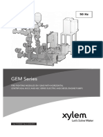 GEM Series - Fire Fighting Booster Sets in Egypt, Technical Catalog Part 1