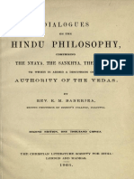 Dialogues On The Hindu Philosophy