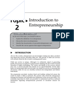 Topic2 Introduction To Entrepreneurship