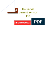 Universal Current Sensor PDF