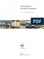 International Window Standards
