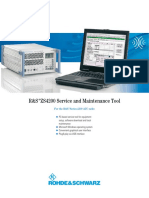 R&S®Series 4200 ZS4200 Local Service Tool - Data Sheet