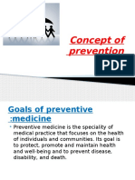 Concept of Prevention