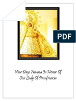 Nine Days Novena in Honor of PENAFRANCIA