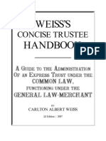 Weiss Trustee Handbook