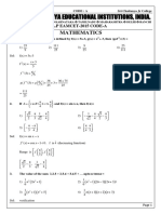 EAMCET 2015 Answer Key - Engineering