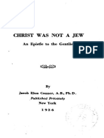 Christ Was Not A Jew - Jacob - Elon - Conner-1936