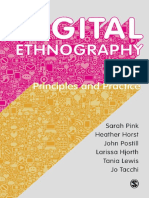 Digital Ethnography - Principles - Sarah Pink