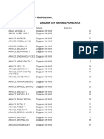 CSC Room Assignment Nov 20,2016-Paper & Pencil Test