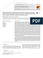 Detrital Zircon Ages in Korean Mid-Paleozoic Meta-Sandstones (Imjingang Belt and Taean Formation) : Affinity With Chinese Terranes PDF