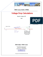 Voltage Drop Calculation PDF