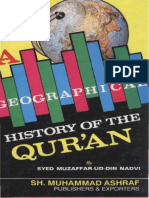 A Geographical History of The Quran