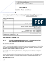 2001 OLDSMOBILE BRAVADA Service Repair Manual PDF