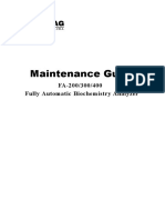 Maintenance Guide FA-200,300,400