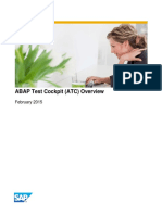 ABAP Test Cockpit - Overview