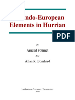 A.Fournet, A.Bomhard, The Indo-European Elements in Hurrian - 2010 PDF