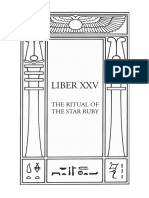 Aleister Crowley - Liber 025 The Ritual of The Star Ruby Cd4 Id2098177679 Size846