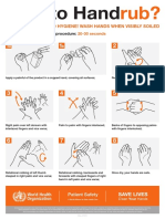 How To HandRub Poster