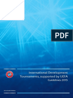 UEFA International Development Tournaments Guidelines 2015 Final