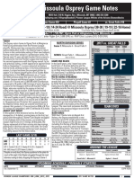 Game Notes Sample