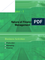 Chapter - 1: Nature of Financial Management