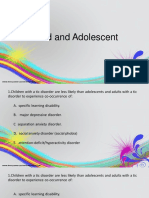 Child and Adolescent PRITE