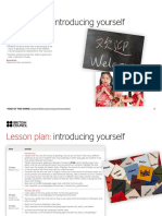 Introducing Yourself: Lesson Plan