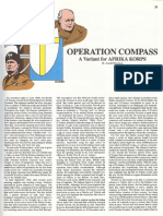 Afrika Korps AH Boardgame - Variant Opreation Compass Gen 22 1