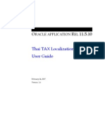 Thai Tax Localization User Guide1.6