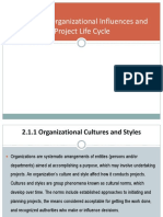 2.1 Organizational Influences On Project Management