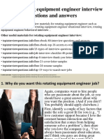 Top 10 Rotating Equipment Engineer Interview Questions and Answers