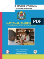 04 11 2016.tanzania National Guideline For Management Hiv and Aids May 2015. Tagged